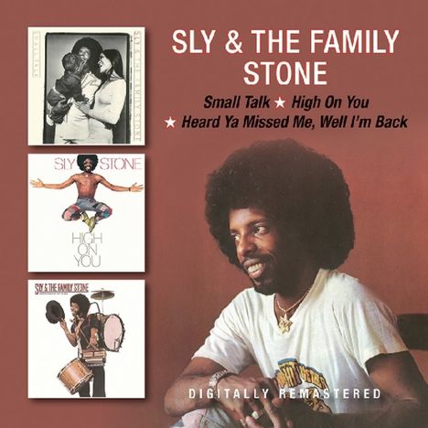 Sly &amp; The Family Stone: Small Talk / High On You / Heard Ya Missed Me, Well I'm Back, 2 CDs