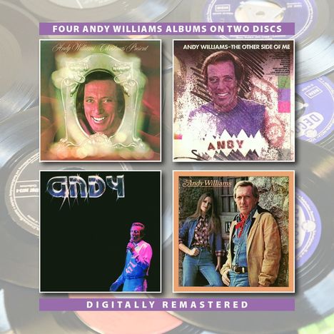 Andy Williams: Christmas Present / The Other Side Of Me / Andy / Let's Love While We Can, 2 CDs