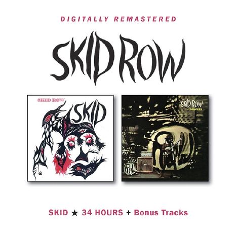 Skid Row (Irland): Skid / 34 Hours + Bonus Tracks, 2 CDs