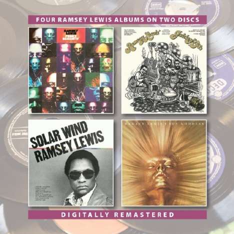 Ramsey Lewis (1935-2022): Funky Serenity / Golden Hits / Solar Wind / Sun Goddess, 2 CDs