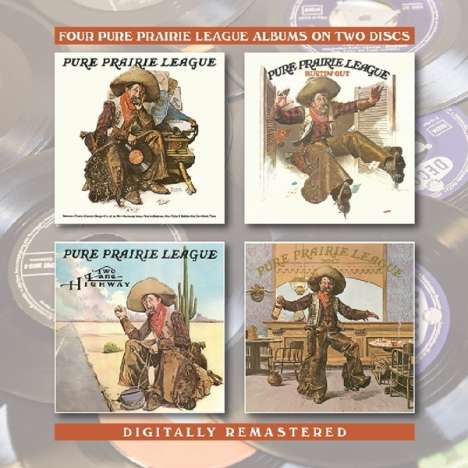 Pure Prairie League: Four Pure Prairie League Albums On 2 Discs, 2 CDs