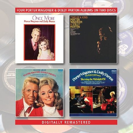 Dolly Parton &amp; Porter Wagoner: Four Porter Wagoner &amp; Dolly Parton Albums, 2 CDs