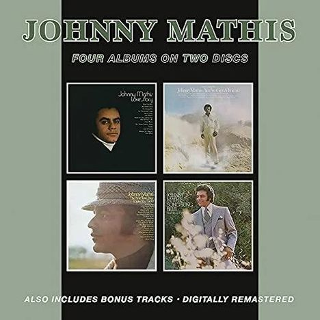 Johnny Mathis: Love Story / You've Got A Friend / First Time Ever, 2 CDs