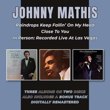 Johnny Mathis: Three Albums On Two Discs, 2 CDs