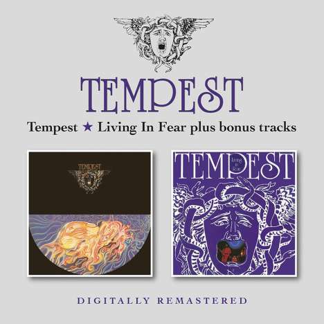 Tempest (Jazzrock): Tempest / Living In Fear, 2 CDs