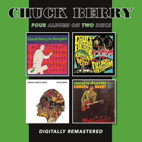 Chuck Berry: In Memphis/Live At The Fillmore/From St Louie.../, 2 CDs