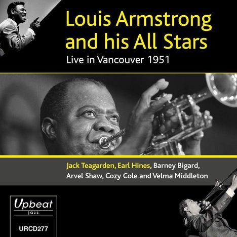 Louis Armstrong (1901-1971): Live In Vancouver 1951, CD