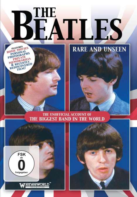 The Beatles: Rare And Unseen (Dokumentation), DVD