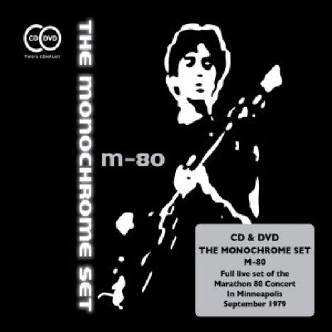 The Monochrome Set: M-80 Concert 1979 (CD + DVD), 1 CD und 1 DVD