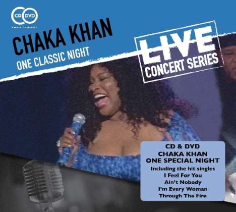 Chaka Khan: One Classic Night: Live, 1 CD und 1 DVD