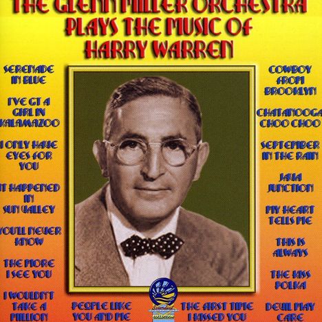 Glenn Miller (1904-1944): Plays Harry Warren, CD