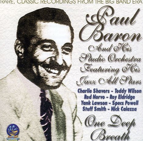 Paul Baron: One Deep Breath, CD