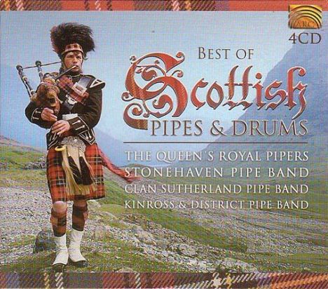 Best Of Scottish Pipes &amp; Drums, 4 CDs