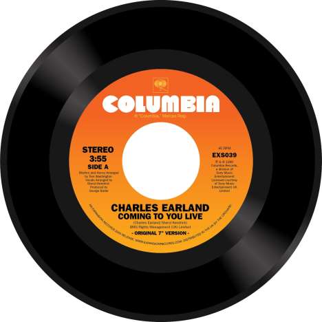 Charles Earland (1941-1999): Coming To You Live/Street Themes, Single 7"