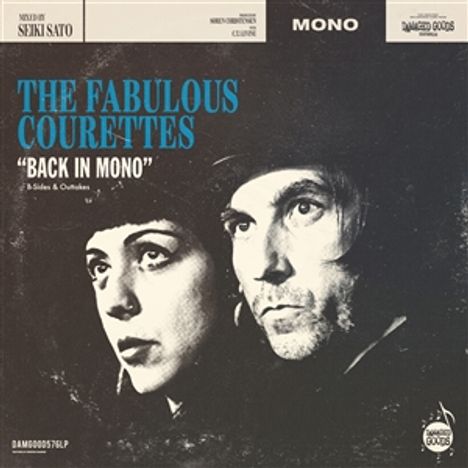 The Courettes: Back In Mono (B-Sides &amp; Outtakes), Single 10"