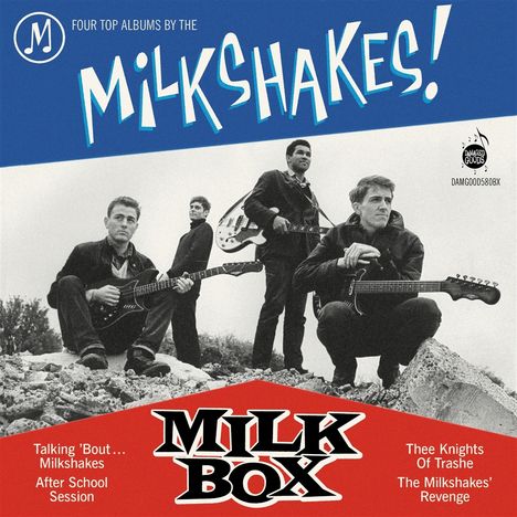 Thee Milkshakes: Milk Box, 4 CDs