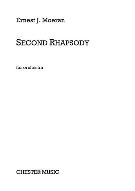 EJ Moeran: Second Rhapsody For Orchestra, Noten