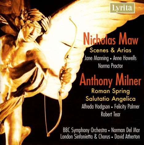 Anthony Milner (1925-2002): Kantate "Salutatio Angelica" op.1, CD