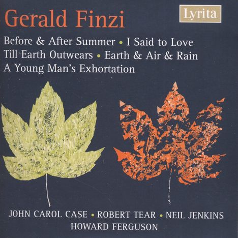 Gerald Finzi (1901-1956): Liederzyklen, 2 CDs