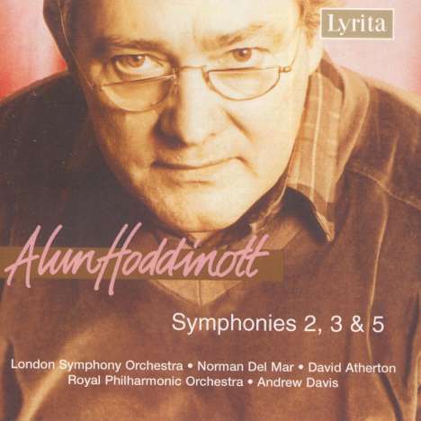 Alun Hoddinott (geb. 1929): Symphonien Nr.2,3,5, CD