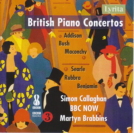 Simon Callaghan - British Piano Concertos, CD