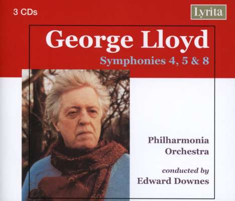 George Lloyd (1913-1998): Symphonien Nr.4,5,8, 3 CDs