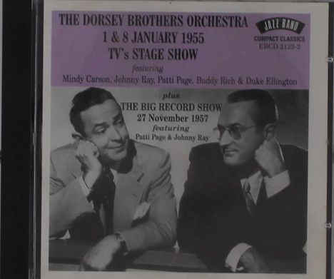 Tommy Dorsey &amp; Jimmy Dorsey: Tv Stage Show January 1, CD