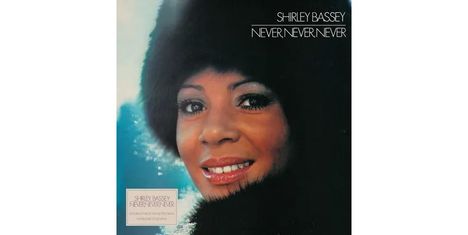 Shirley Bassey: Never, Never, Never (Recycled Blue Vinyl), LP