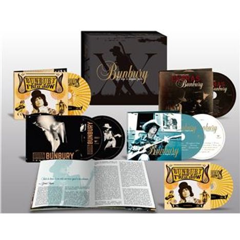 Bunbury: El Viaje A Ninguna Parte (XX Aniversario), 6 CDs und 1 DVD