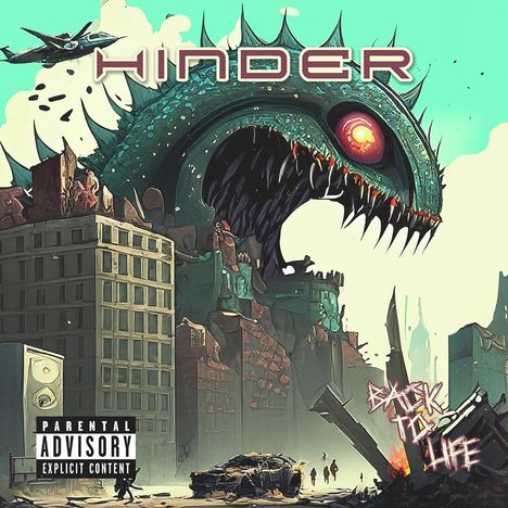 Hinder: Back To Life (Mint Green Vinyl), LP