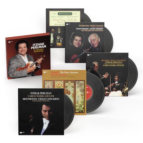 Itzhak Perlman - 5 Legendary Recordings (180g), 5 LPs