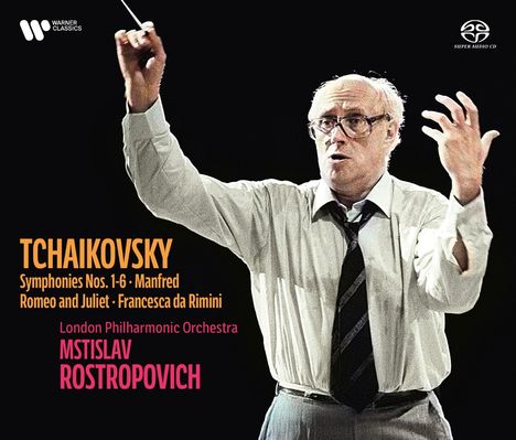 Peter Iljitsch Tschaikowsky (1840-1893): Symphonien Nr.1-6, 6 Super Audio CDs