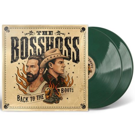 BossHoss: Back to the Boots (180g) (Green Vinyl), 2 LPs