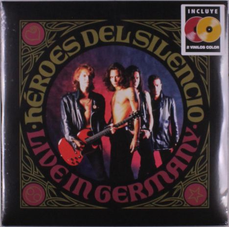 Héroes Del Silencio: Live In Germany (Gold & Purple Vinyl), 2 LPs