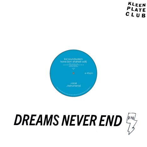 LCD Soundsystem: Home (Tom Sharkett Edit), Single 12"