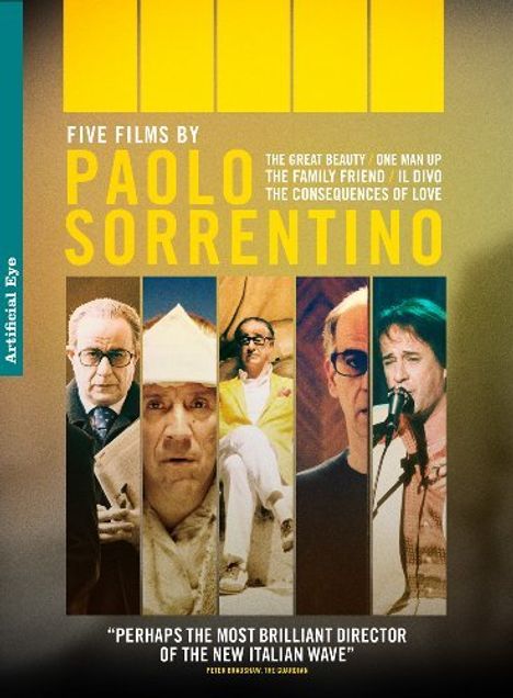 5 Films By Paolo Sorrentino (UK-Import), 5 DVDs