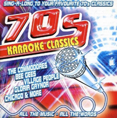Karaoke &amp; Playback: 70's Karaoke Classics, CD