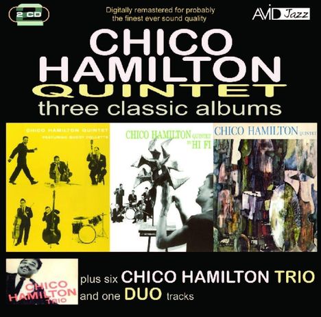 Chico Hamilton (1921-2013): Three Classic Albums, 2 CDs