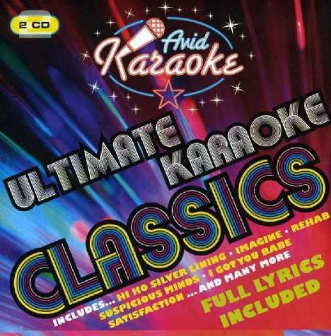 Karaoke &amp; Playback: Ultimate Karaoke Classics, 2 CDs