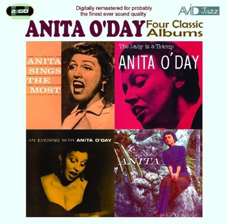 Anita O'Day (1919-2006): Four Classic Albums, 2 CDs