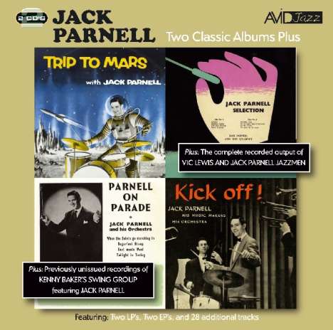 Jack Parnell (1923-2010): Trip To Mars/Jack Parnell Sele, 2 CDs