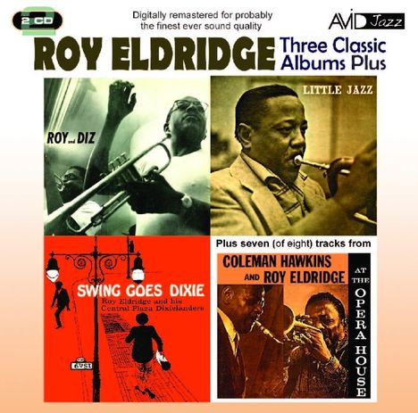 Roy Eldridge (1911-1988): Three Classic Albums Plus, 2 CDs