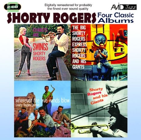 Shorty Rogers (1924-1994): Four Classic Albums, 2 CDs