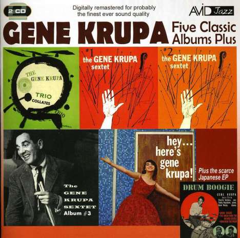 Gene Krupa (1909-1973): Five Classic Albums Plus, 2 CDs