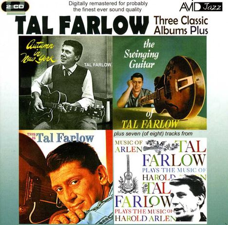 Tal Farlow (1921-1998): Three Classic Albums Plus, 2 CDs