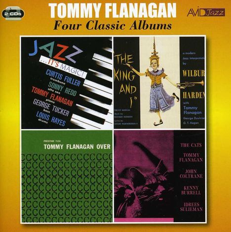 Tommy Flanagan (Jazz) (1930-2001): Four Classic Albums: Jazz It's Magic / The King And I / Trio Overseas / The Cats, 2 CDs