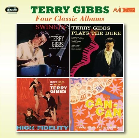 Terry Gibbs (geb. 1924): Foru Classic Albums, 2 CDs