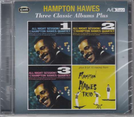 Hampton Hawes (1928-1977): All Night Session Vol.1 - 3 + Hampton Hawes Trio, 2 CDs