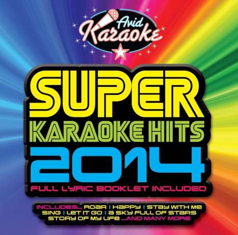 Karaoke &amp; Playback: Super Karaoke Hits 2014, CD