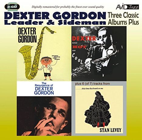 Dexter Gordon (1923-1990): Three Classic Albums Plus, 2 CDs